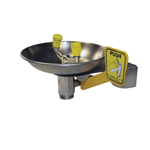 CAMFLO Eye Wash, Wall Mounted, Hand Operated