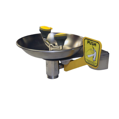 CAMFLO Eye / Face Wash, Wall Mounted, Hand Operated