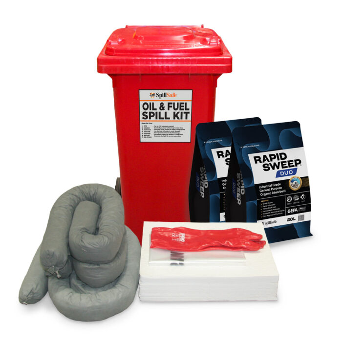 SpillSafe 120L Oil and Fuel Spill Kit